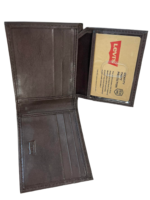 Levi's Men's Wallet Bifold Brown Leather - Image 3