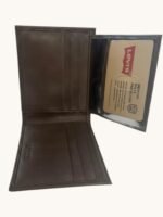 Levi's Men's Wallet Leather Light Taupe Bifold - Image 3