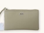 Lacoste Clutch Leather Brindle Beige