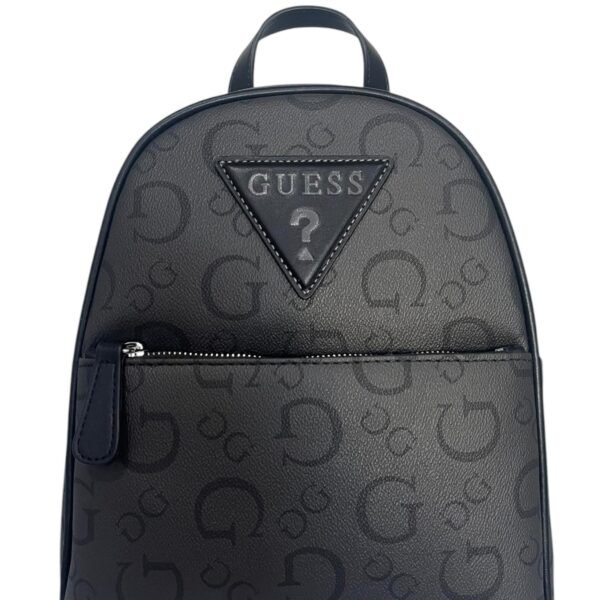 Guess Backpack Leather Coal Henny