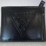 Guess Men's Wallet Leather All Black