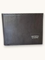 Levi's Men's Wallet Bifold Brown Leather