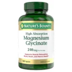 Nature's Bounty Magnesium Glycinate 240 mg, 180 Capsules