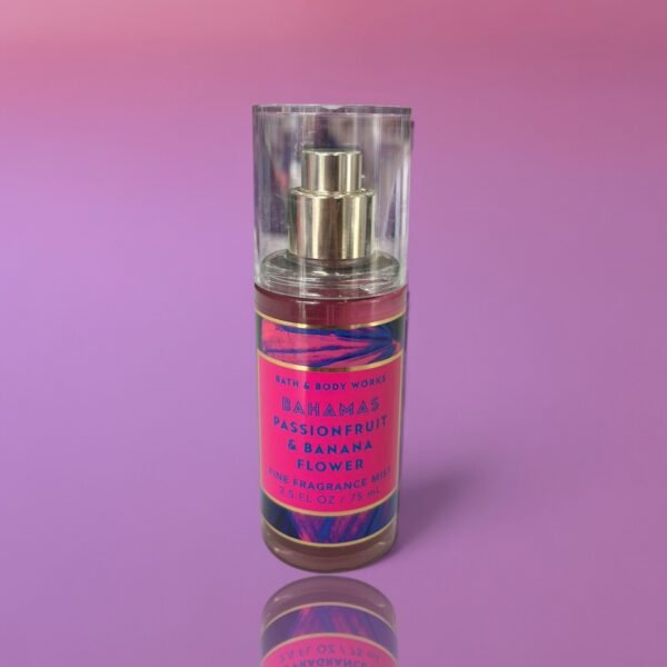 Bath & Body Works Bahamas Passion Fruit & Banana Flower Fine Fragrance Mist 75mL 2.5 Fl Oz