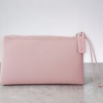 Lacoste Leather Clutch Mellow Rose - Image 2