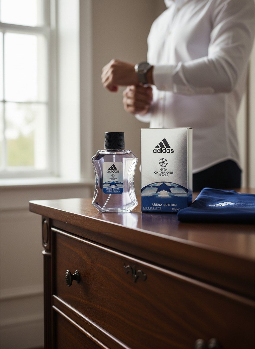 Adidas Champion League Arena Edition EDT 100mL 3.4 Fl Oz - Image 3
