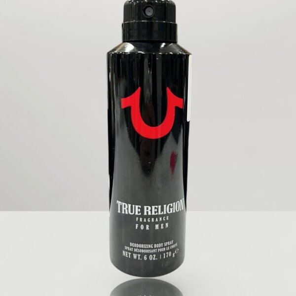 True Religion Fragrance for Men Deodorizing Body Spray 170g 6 Fl Oz