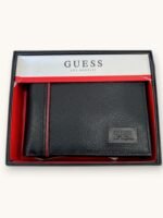 Guess Los Angeles Men Genuine Leather BILLFOLD Wallet Valet - Image 2
