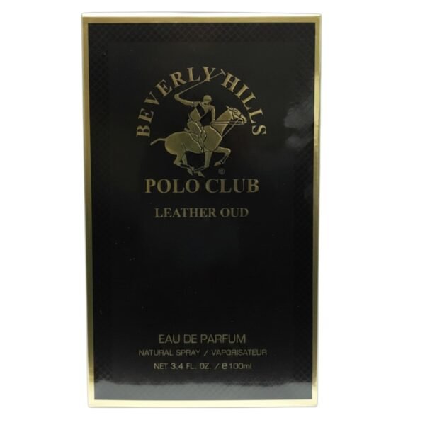 Beverly Hills Polo Club (BHPC) Leather Oud Eau De Parfum  100 ml (3.4 fl. oz.)