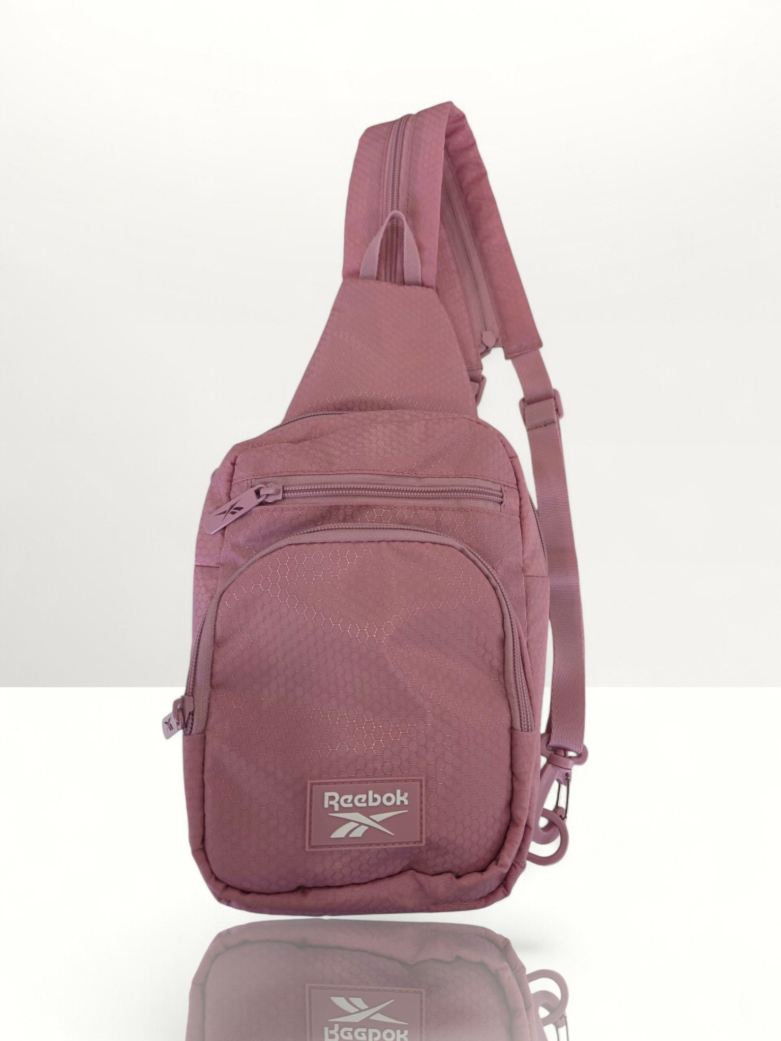 Reebok Womens Crossbody Bag Dusty Rose