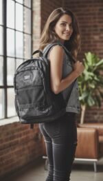 Reebok Camouflage Backpack Black Multi - Image 5