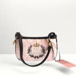 Royal Couture Mini Wristlet Purse Pink Clay