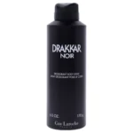Guy Laroche Paris Drakkar Noir Body Spray Deodorant 5.8oz
