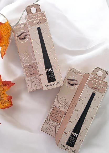 MARIE CLAIRE PRECISION LIQUID EYELINER JET BLACK