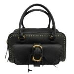 Steve Madden BPalms Black Satchel (1353)