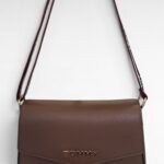 Tommy Hilfiger Flap Sling Bag (Plain Brown)