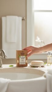 NATURAL SENSE PLANT-BASED PURE CASTILE SOAP ALMOND 141g - Image 2