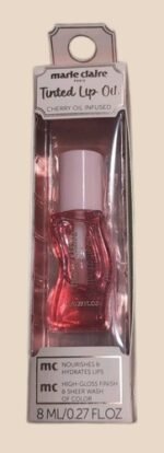 MARIE CLAIRE TINTED LIP OIL CHERRY OIL INFUSED