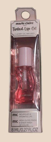 MARIE CLAIRE TINTED LIP OIL CHERRY OIL INFUSED