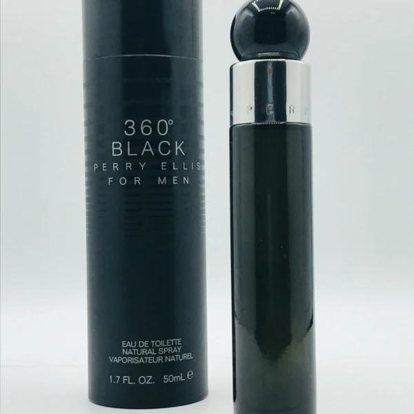 Perry Ellis 360° black Eau De Toilette Spray for Men 1.7 fl oz (50 mL)